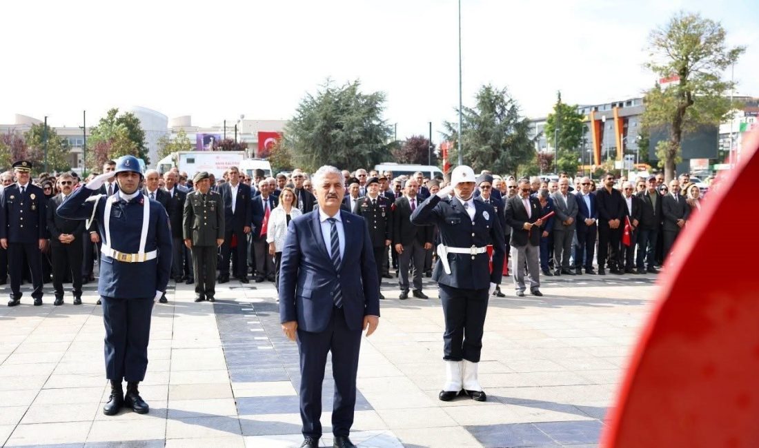 19 Eylül Gaziler Günü, Düzce’de düzenlenen tören ve programlarla anıldı.