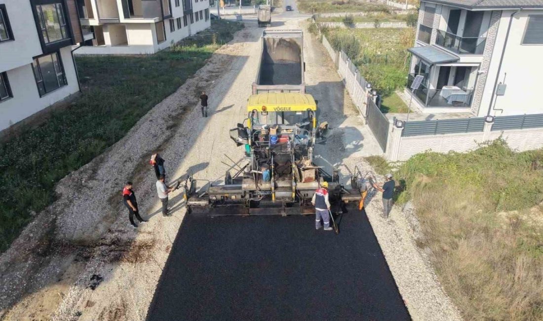 Düzce Belediyesi, kent genelindeki asfaltlama, yol bakım ve onarım çalışmalarını