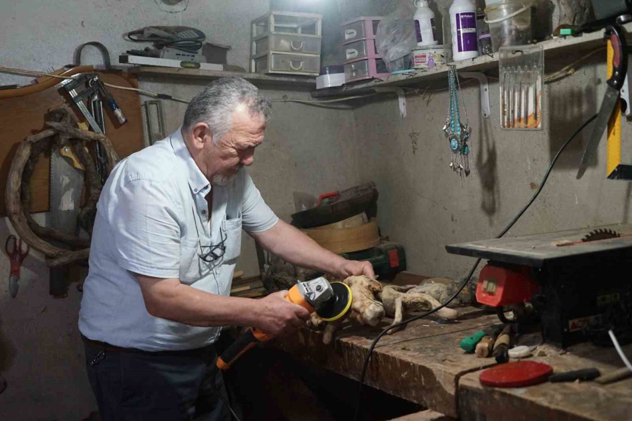 Kastamonu’nun Abana ilçesinde yaşayan 64 yaşındaki Ahmet Çelik, emekliliğinin ardından