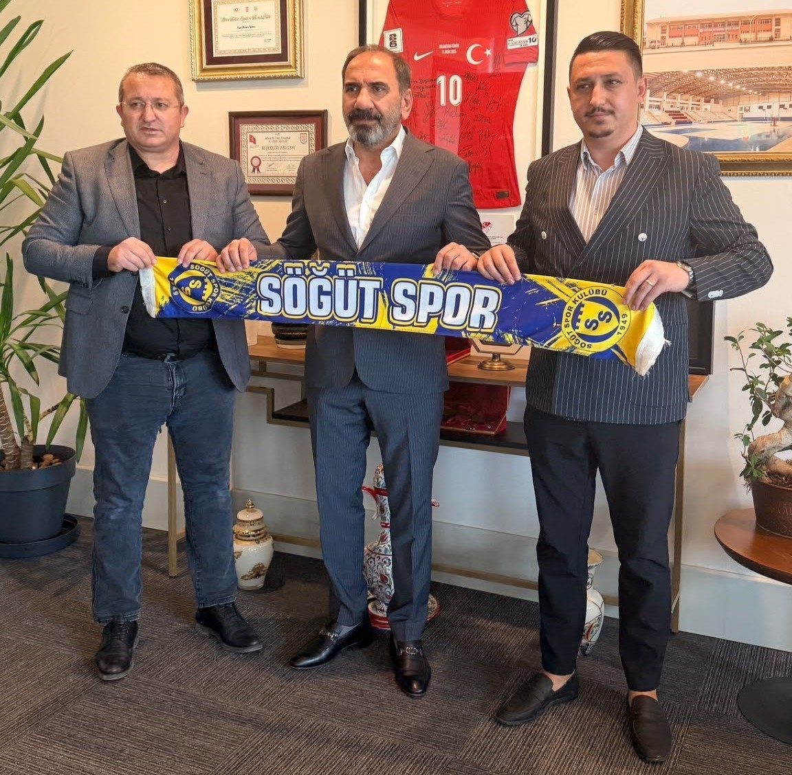 Söğütspor Kulübü Başkanı Halil Güzel, Türkiye Futbol Federasyonu (TFF) Başkanvekili