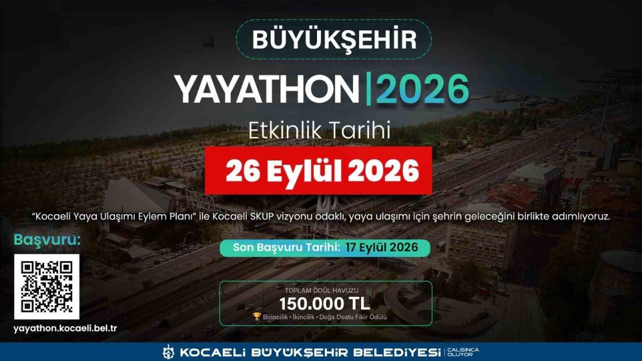 Kocaeli Büyükşehir Belediyesi tarafından yaya ulaşımına yönelik yenilikçi fikirlerin geliştirilmesi