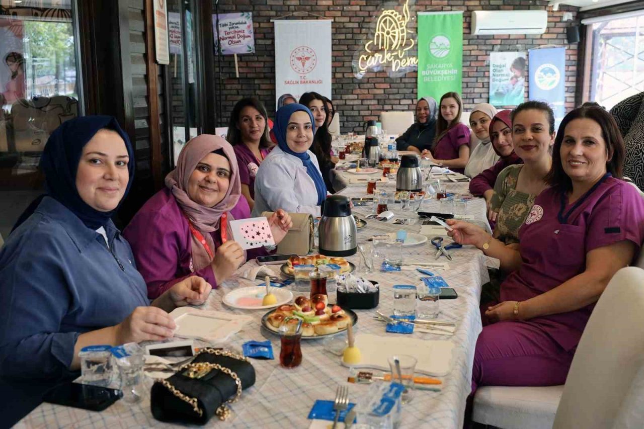 Sakarya’da 1-7 Ekim Normal Doğum Haftası kapsamında düzenlenen programda, 16