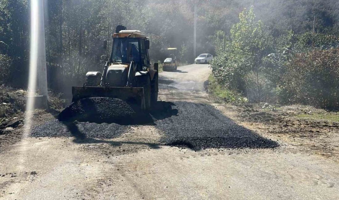 Düzce İl Özel İdaresi ekipleri, Akçakoca ilçesinde Uğurlu ve Hasançavuş