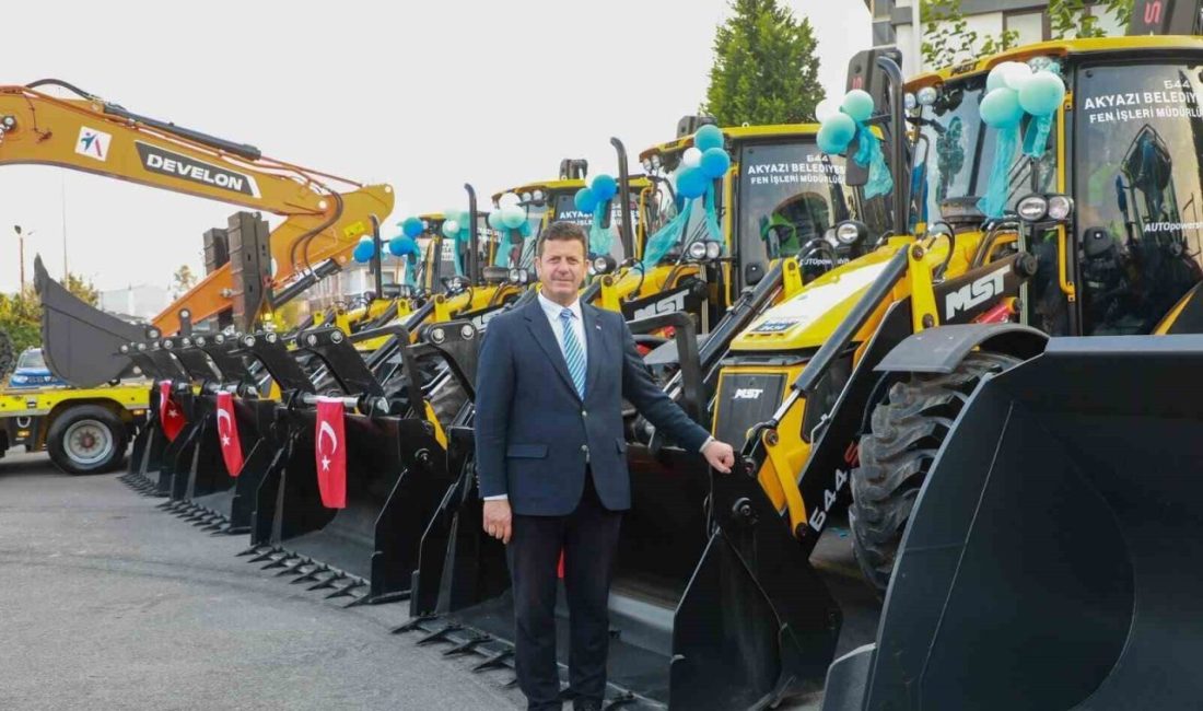 Akyazı Belediyesi 33 yeni aracı 150 milyon liralık yatırımla filosuna kattı 🔊 Haberi Sesli Dinle Hazır ▶ Dinle ⏸ Duraklat ⏹