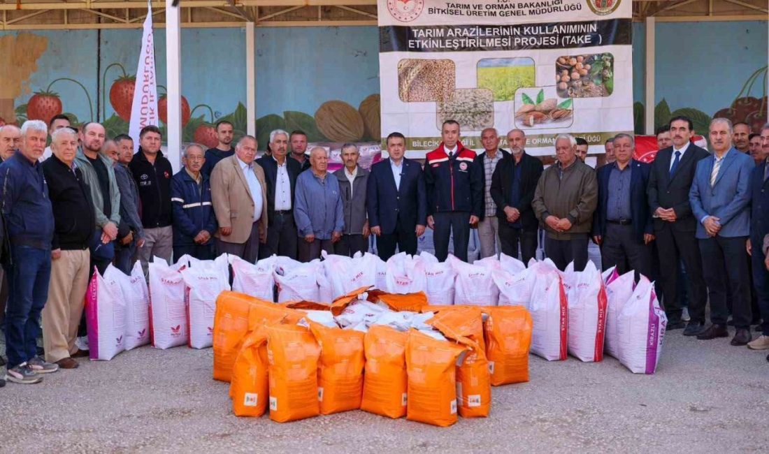 Bilecik’te tarımsal üretimi artırmak ve üreticilere destek sağlamak amacıyla Kanola