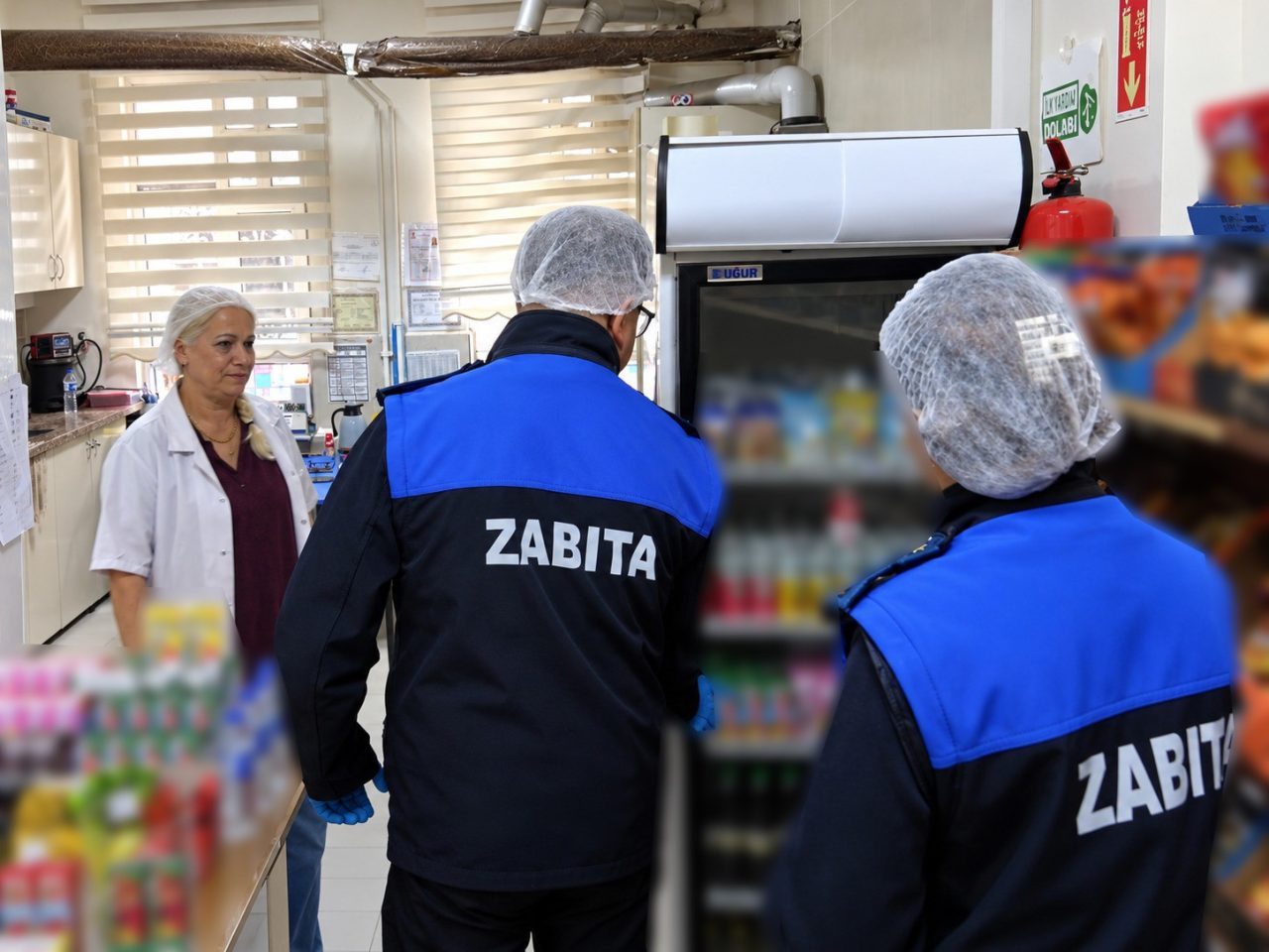 Bilecik Belediyesi Zabıta Müdürlüğü ile Ruhsat Müdürlüğü ekipleri, okul kantinlerinde