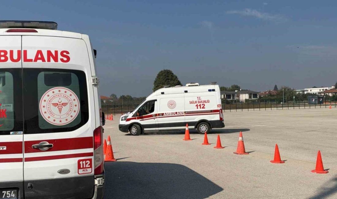 DÜZCE (İHA) – Düzce’de görev yapan ambulans sürücüleri, acil durumlarda