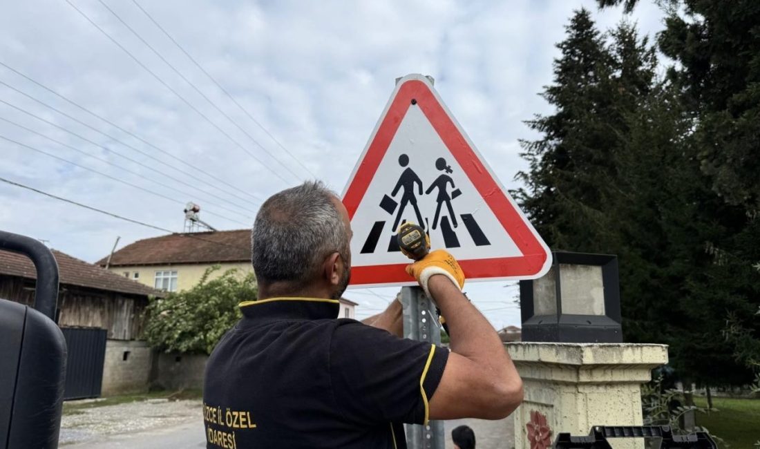 Düzce İl Özel İdaresi ekipleri, Merkez ilçeye bağlı Üçyol ve