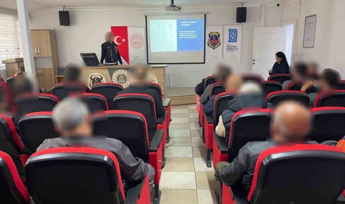 Düzce Denetimli Serbestlik Müdürlüğü ile İl Emniyet Müdürlüğü iş birliğinde