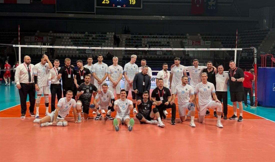 Gebze Belediyespor’dan Kupa Voley’de çeyrek final bileti Gebze Belediyespor, AXA Sigorta Kupa Voley 2. Grup’taki son maçında
