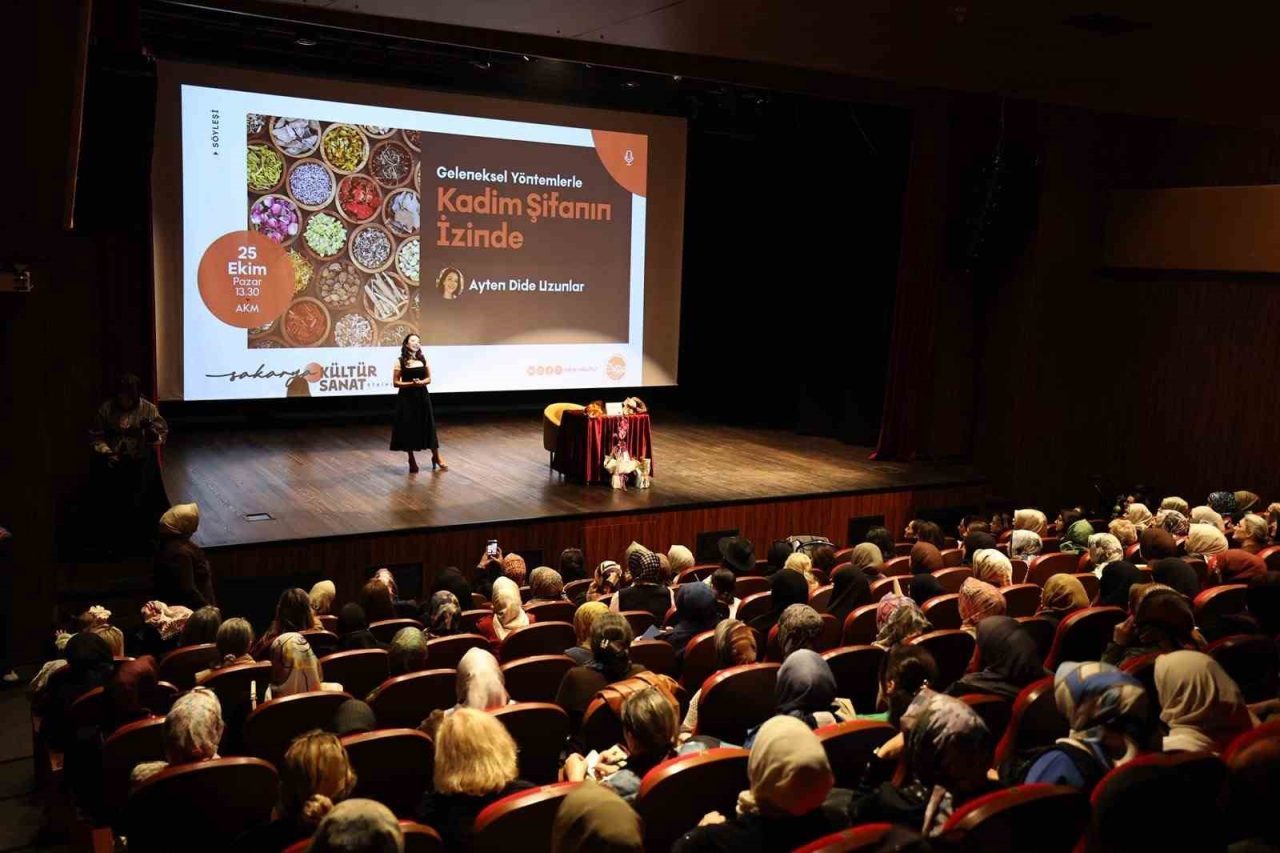 Sakarya’da kültür sanat etkinlikleri kapsamında düzenlenen “Geleneksel Yöntemlerle Kadim Şifanın