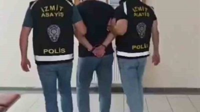 Kocaeli’nin İzmit ilçesinde, hakkında “bina içinde muhafaza altına alınmış olan