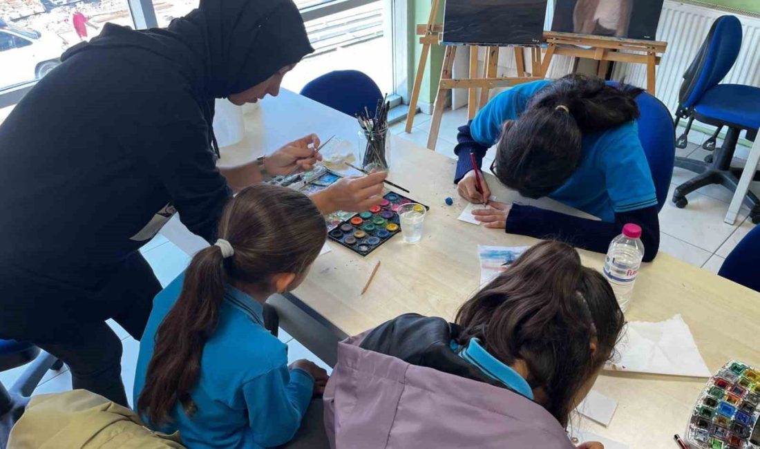 Düzce Gençlik Merkezi, Okullar Merkezimde Projesi kapsamında Pakmaya Ortaokulu öğrencilerini