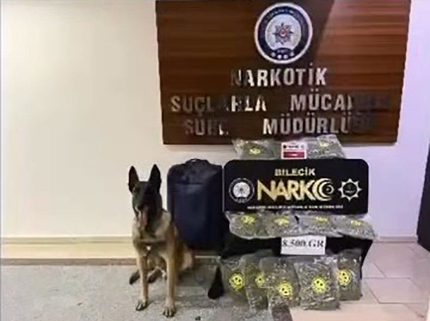 Bilecik’te otomobil bagajındaki valizde 8,5 kilo skunk ele geçirildi 🔊 Haberi Sesli Dinle Hazır ▶ Dinle ⏸ Duraklat ⏹