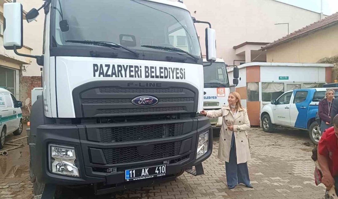 Pazaryeri Belediyesi, Çevre, Şehircilik ve İklim Değişikliği Bakanlığının hibesiyle 1