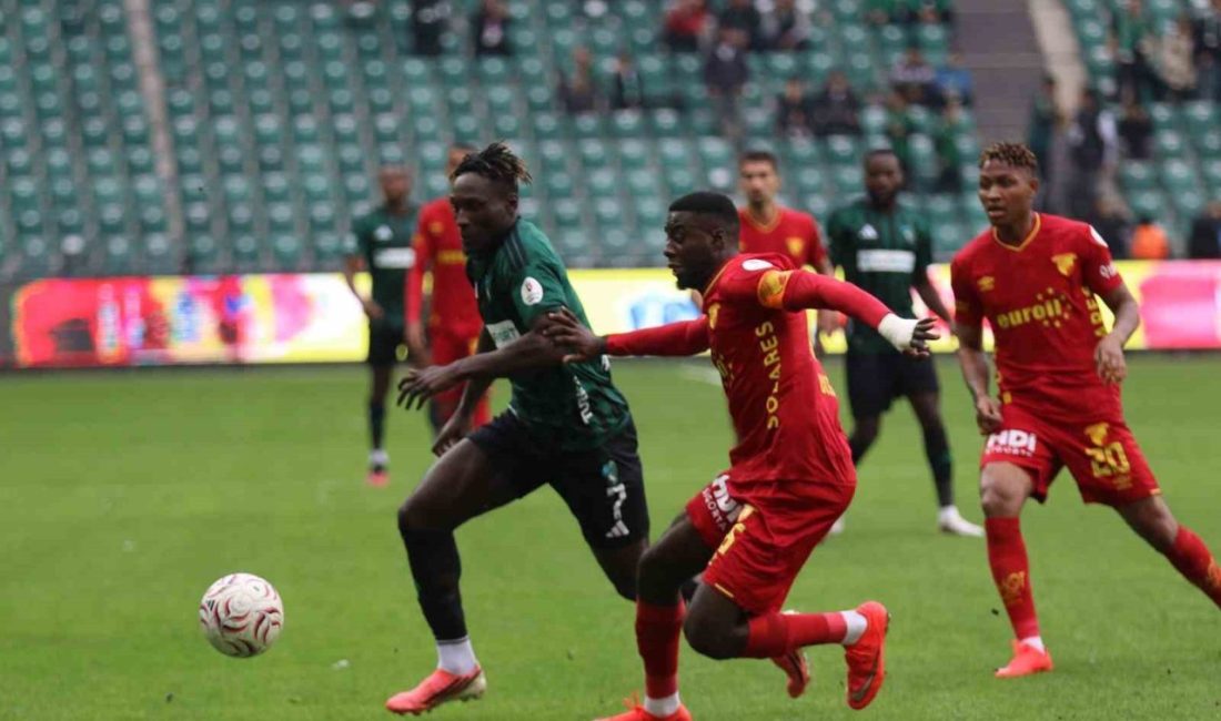 Trendyol Süper Lig’in 8. haftasında Kocaelispor ile Göztepe arasındaki mücadelede