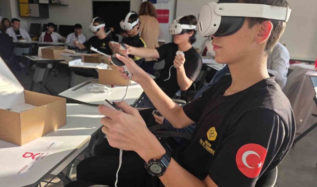 Öğrenciler sanal gerçeklikle üç boyutlu modelleme yaptı 🔊 Haberi Sesli Dinle Hazır ▶ Dinle ⏸ Duraklat ⏹