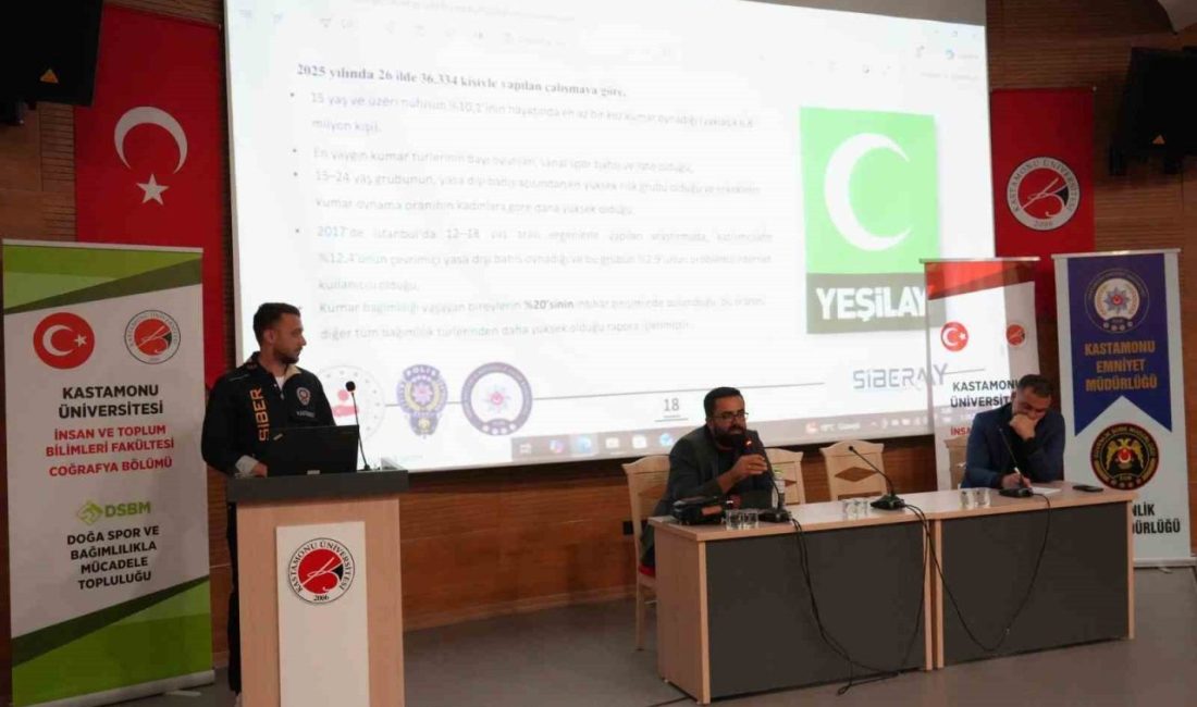 Kastamonu Üniversitesi’nde öğrencilere siber suçlara karşı bilinçlendirme paneli 🔊 Haberi Sesli Dinle Hazır ▶ Dinle ⏸ Duraklat ⏹