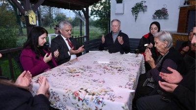 Düzce Valisi Mehmet Makas ile eşi Elif Makas, 15 Temmuz